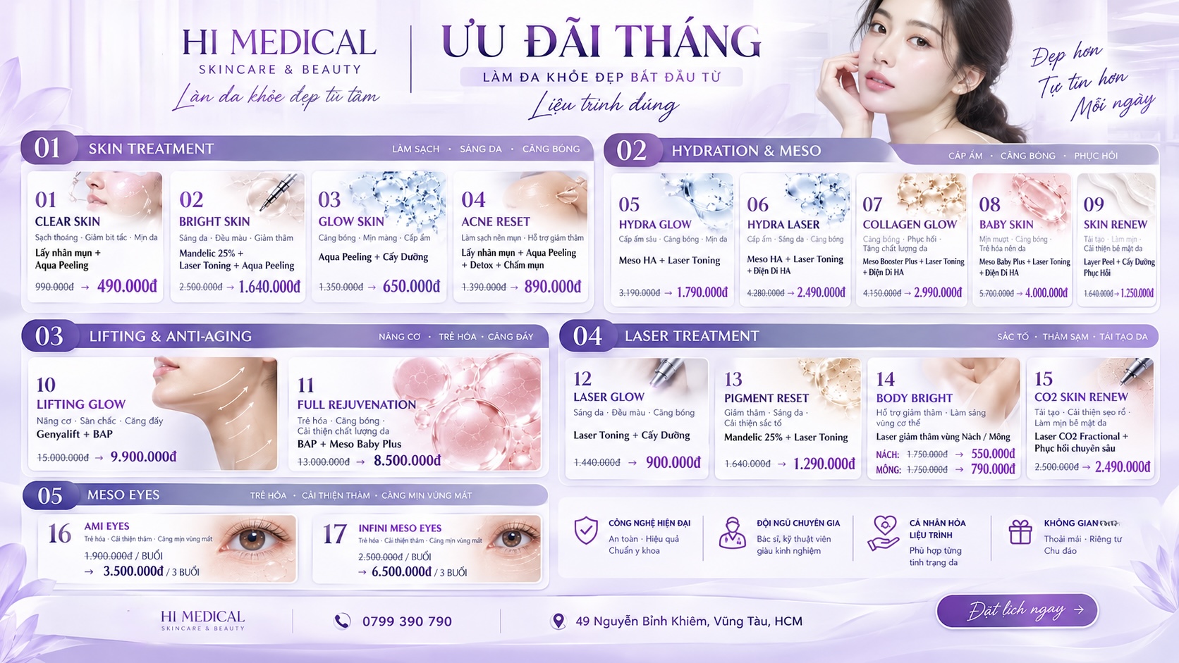 Vì sao nên đặt lịch chăm sóc sắc đẹp trước?